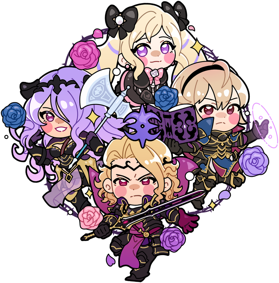 Keychain — Fire Emblem Fates, Nohr Keychain — Fire Emblem Fates, Nohr