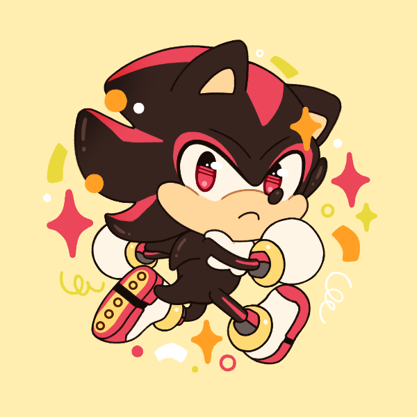 Button — Shadow the Hedgehog Button — Shadow the Hedgehog