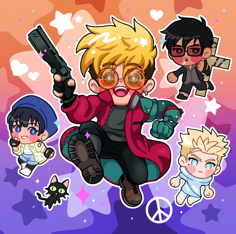 Mini Print — Trigun Stampede Mini Print — Trigun Stampede