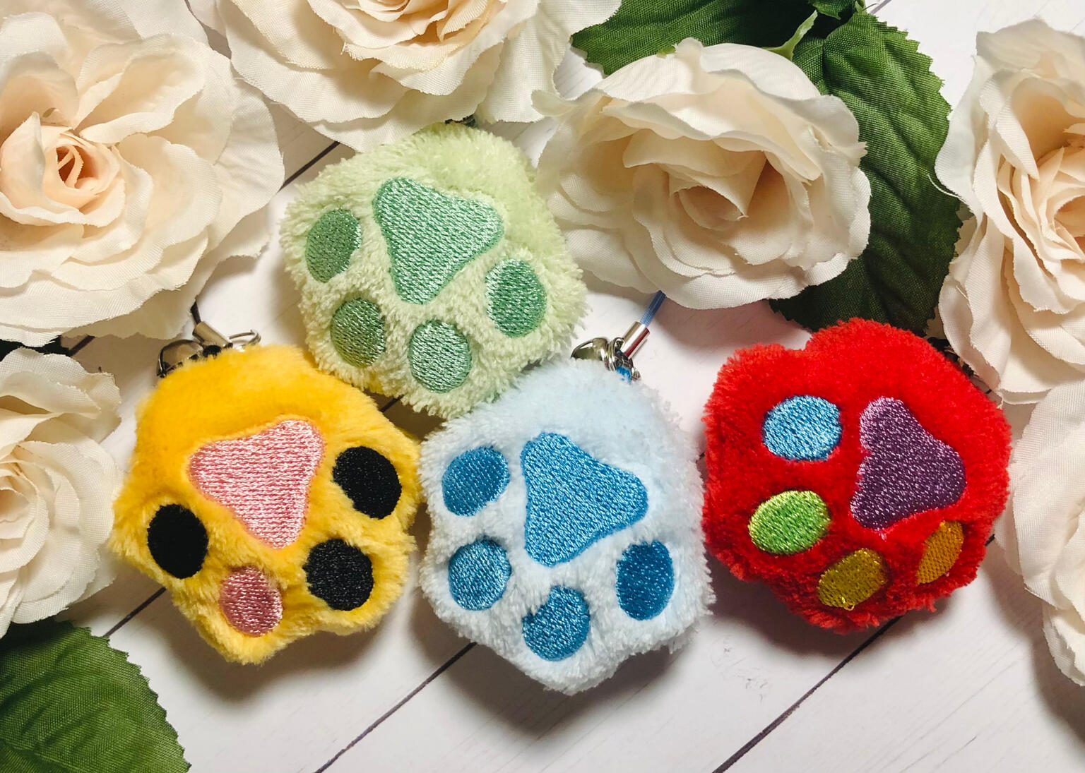 Original Art — Handmade Paws Keychains