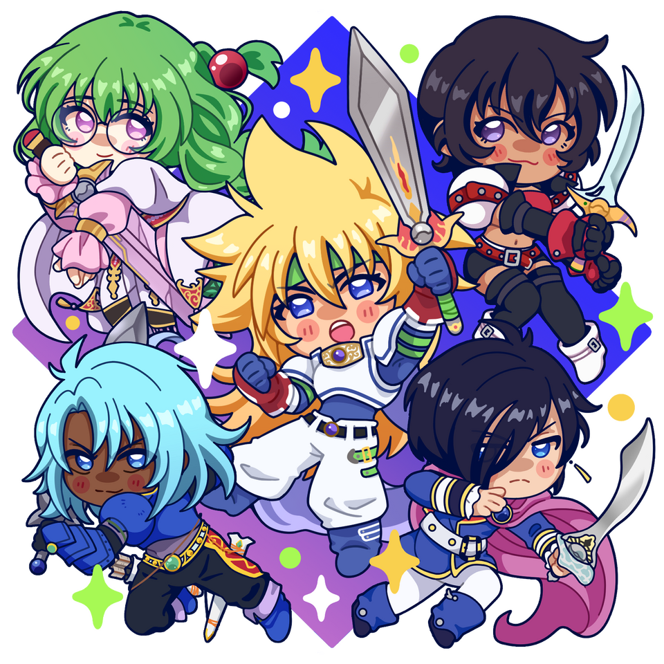 Keychain — Tales of Destiny Keychain — Tales of Destiny