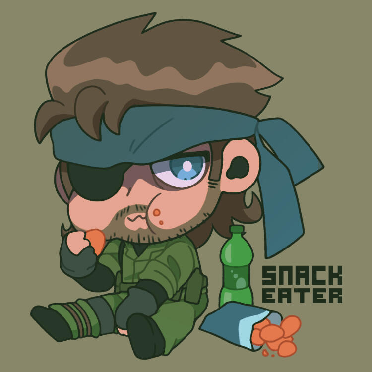 Sticker — Naked Snake, MGS Sticker — Naked Snake, MGS