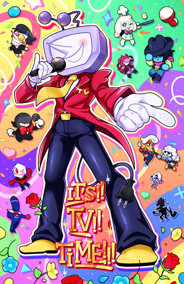 Print — Tenna, Deltarune Print — Tenna, Deltarune