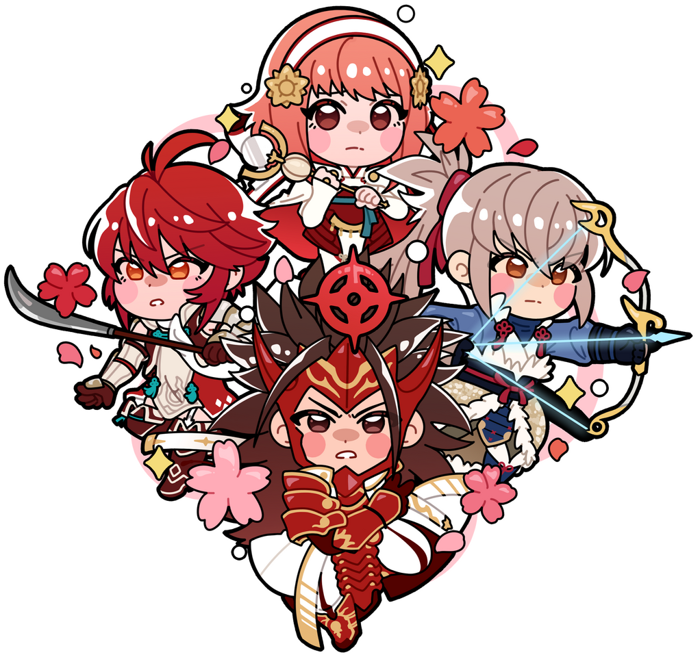 Keychain — Fire Emblem Fates: Hoshido Keychain — Fire Emblem Fates: Hoshido