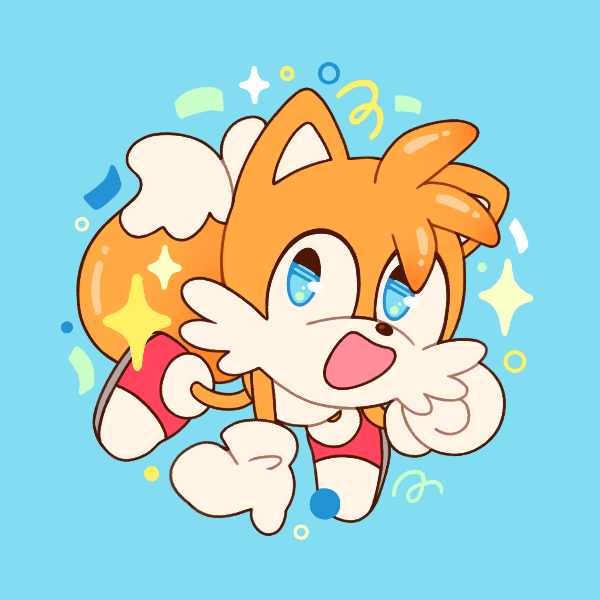 Button - Tails Button - Tails