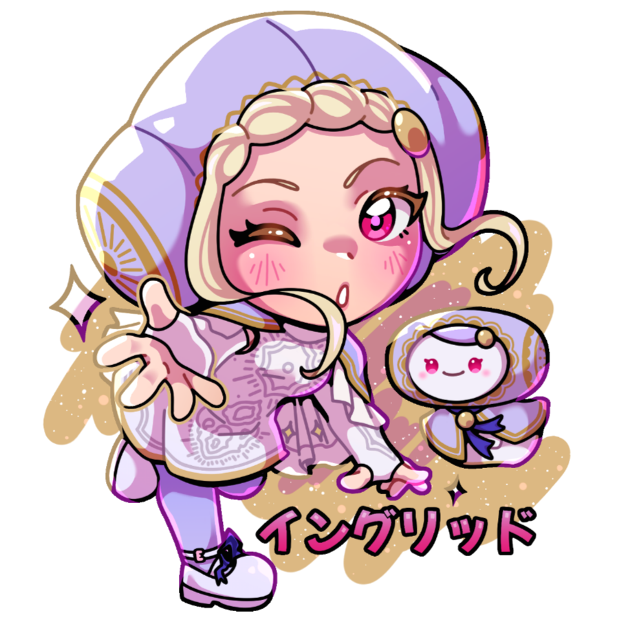 Sticker — Street Fighter 6, Ingrid