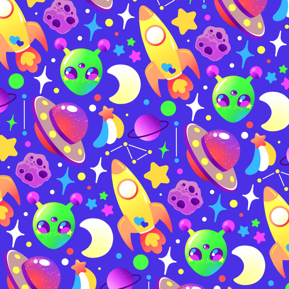 Alien Pattern Alien Pattern